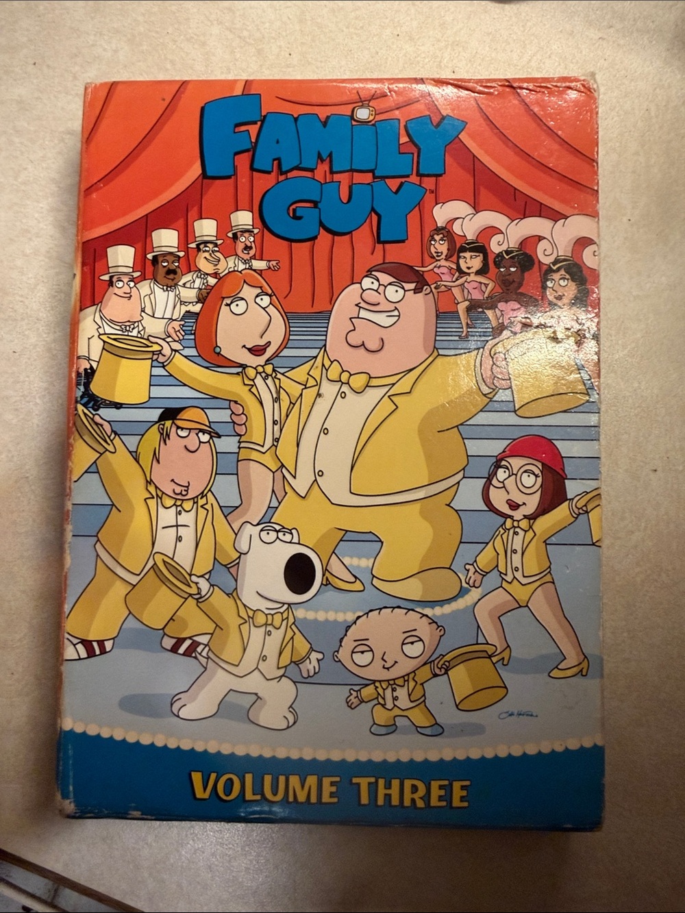 Family Guy Volume Three DVD - Yellow/Blue